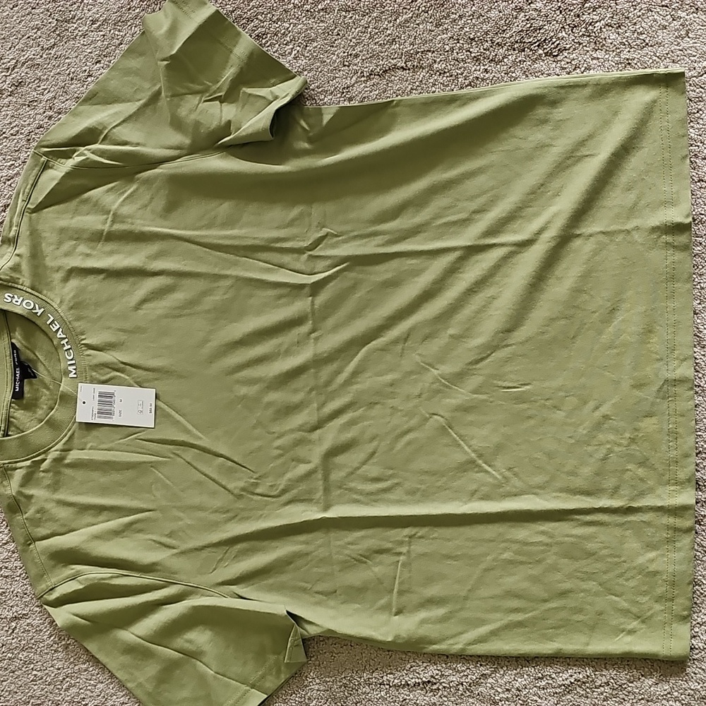 Michael Kors Light Sage Men's Shirt